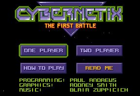 Pantallazo de Cybernetix para Amiga