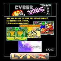 Caratula de Cybervirus para Atari Lynx