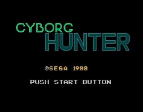Pantallazo de Cyborg Hunter para Sega Master System