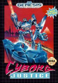 Caratula de Cyborg Justice para Sega Megadrive