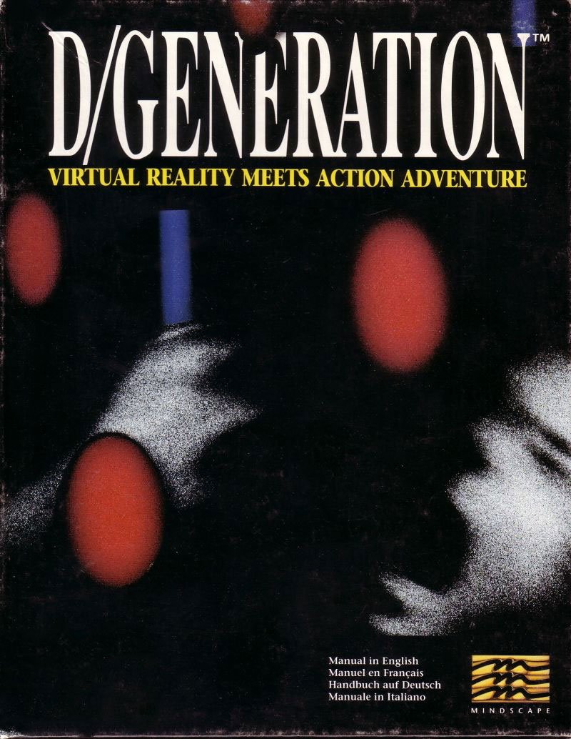 Caratula de D/Generation para Atari ST