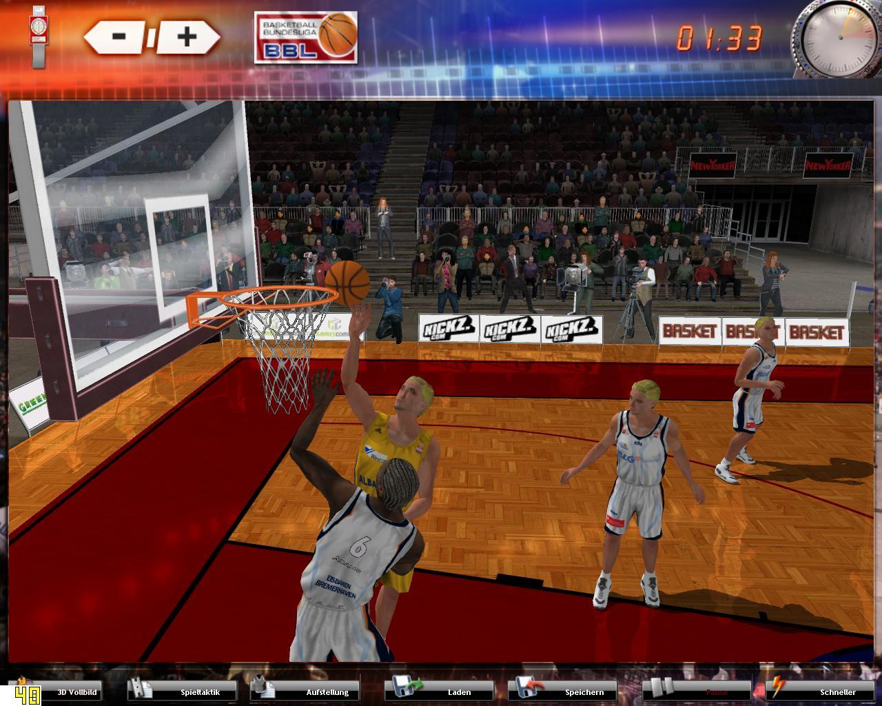 Pantallazo de DSF - Basketballmanager 2008 para PC