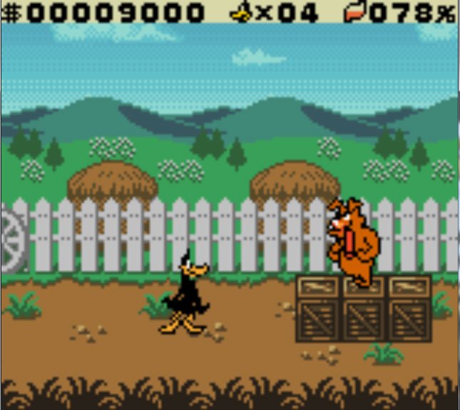 Pantallazo de Daffy Duck: Fowl Play para Game Boy Color