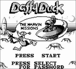 Pantallazo de Daffy Duck para Game Boy