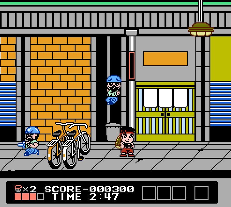 Pantallazo de Daiku no Gen-San 2: Akage no Dan no Gyakushuu para Nintendo (NES)