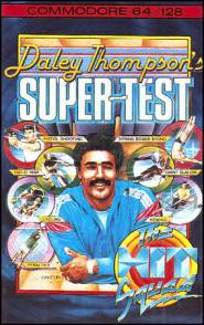 Caratula de Daley Thompson´s Super Test para Commodore 64