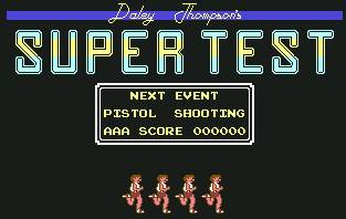 Pantallazo de Daley Thompson´s Super Test para Commodore 64