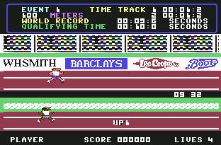 Pantallazo de Daley Thompson's Decathlon para Commodore 64