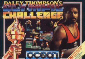 Caratula de Daley Thompson's Olympic Challenge para Amiga