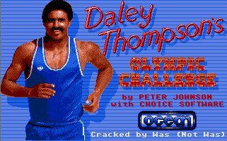 Pantallazo de Daley Thompson's Olympic Challenge para Atari ST
