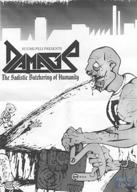 Caratula de Damage: The Sadistic Butchering Of Humanity para Amiga