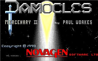 Pantallazo de Damocles: Mercenary II para Atari ST
