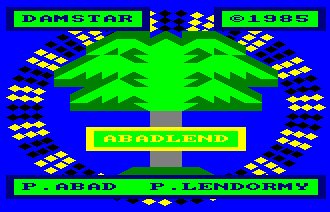 Pantallazo de Damstar para Amstrad CPC