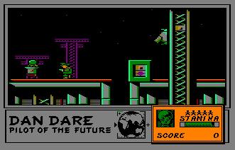 Pantallazo de Dan Dare: Pilot of the Future para Amstrad CPC