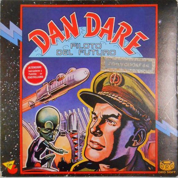 Caratula de Dan Dare: Piloto del Futuro para Commodore 64