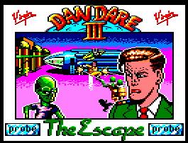 Pantallazo de Dan Dare III: The Escape para Amstrad CPC