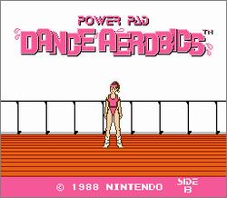 Pantallazo de Dance Aerobics para Nintendo (NES)
