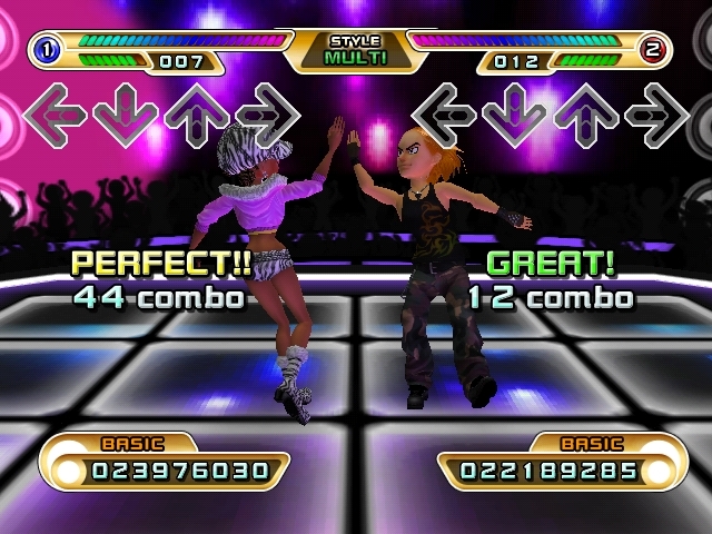 Pantallazo de Dance Dance Revolution : Hottest Party 2 para Wii