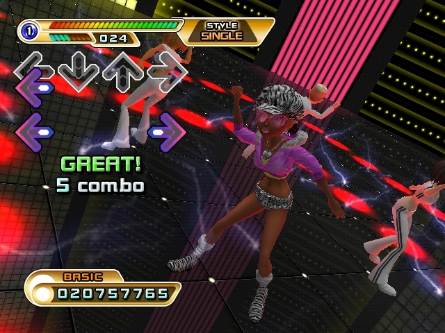 Pantallazo de Dance Dance Revolution : Hottest Party 2 para Wii