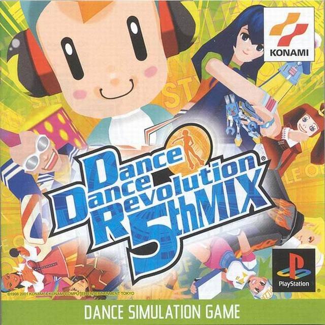 Caratula de Dance Dance Revolution 5thMIX para PlayStation