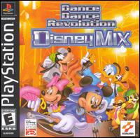 Caratula de Dance Dance Revolution Disney Mix para PlayStation