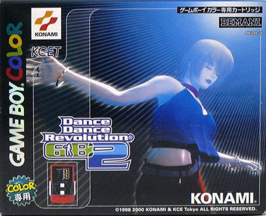 Caratula de Dance Dance Revolution GB2 (Japonés) para Game Boy Color