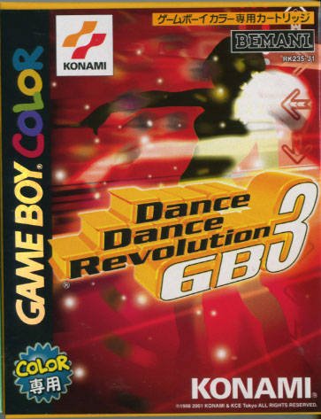 Caratula de Dance Dance Revolution GB3 (Japonés) para Game Boy Color