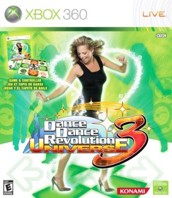 Caratula de Dance Dance Revolution Universe 3 para Xbox 360