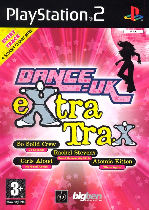 Caratula de Dance UK : Extra Trax para PlayStation 2
