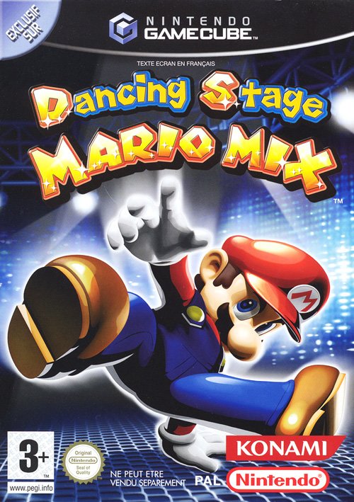 Caratula de Dancing Stage: Mario Mix para GameCube