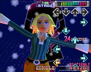 Pantallazo de Dancing Stage Euromix para PlayStation