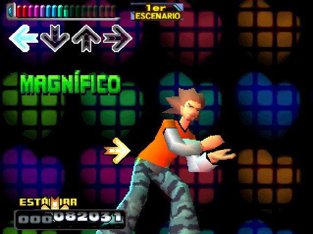 Pantallazo de Dancing Stage Fusion para PlayStation