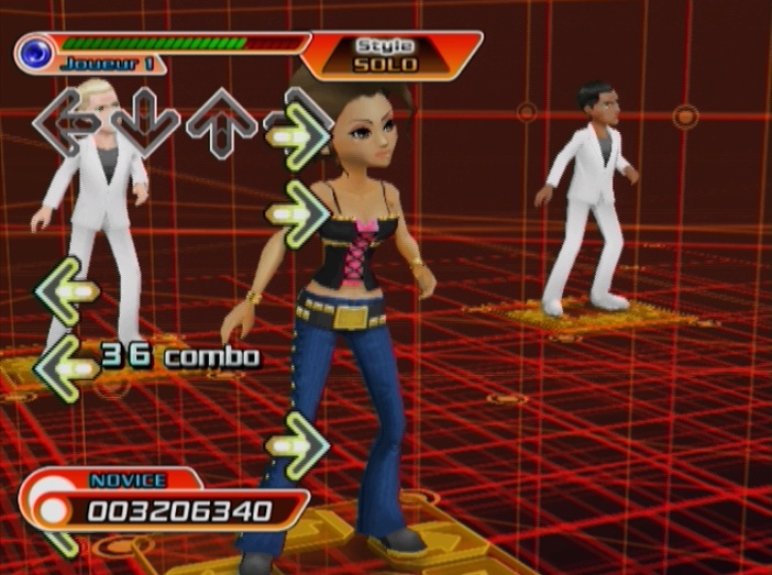 Pantallazo de Dancing Stage Hottest Party para Wii
