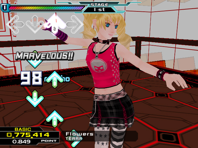 Pantallazo de Dancing Stage SuperNova 2 para PlayStation 2