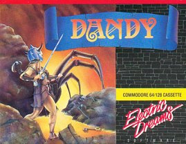 Caratula de Dandy para Commodore 64