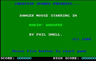 Pantallazo de Danger Mouse: Makin' Whopee para Amstrad CPC