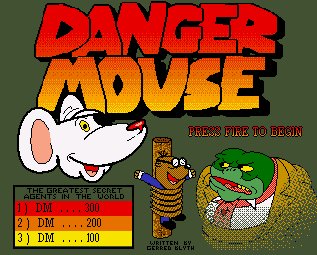 Pantallazo de Danger Mouse para Amiga