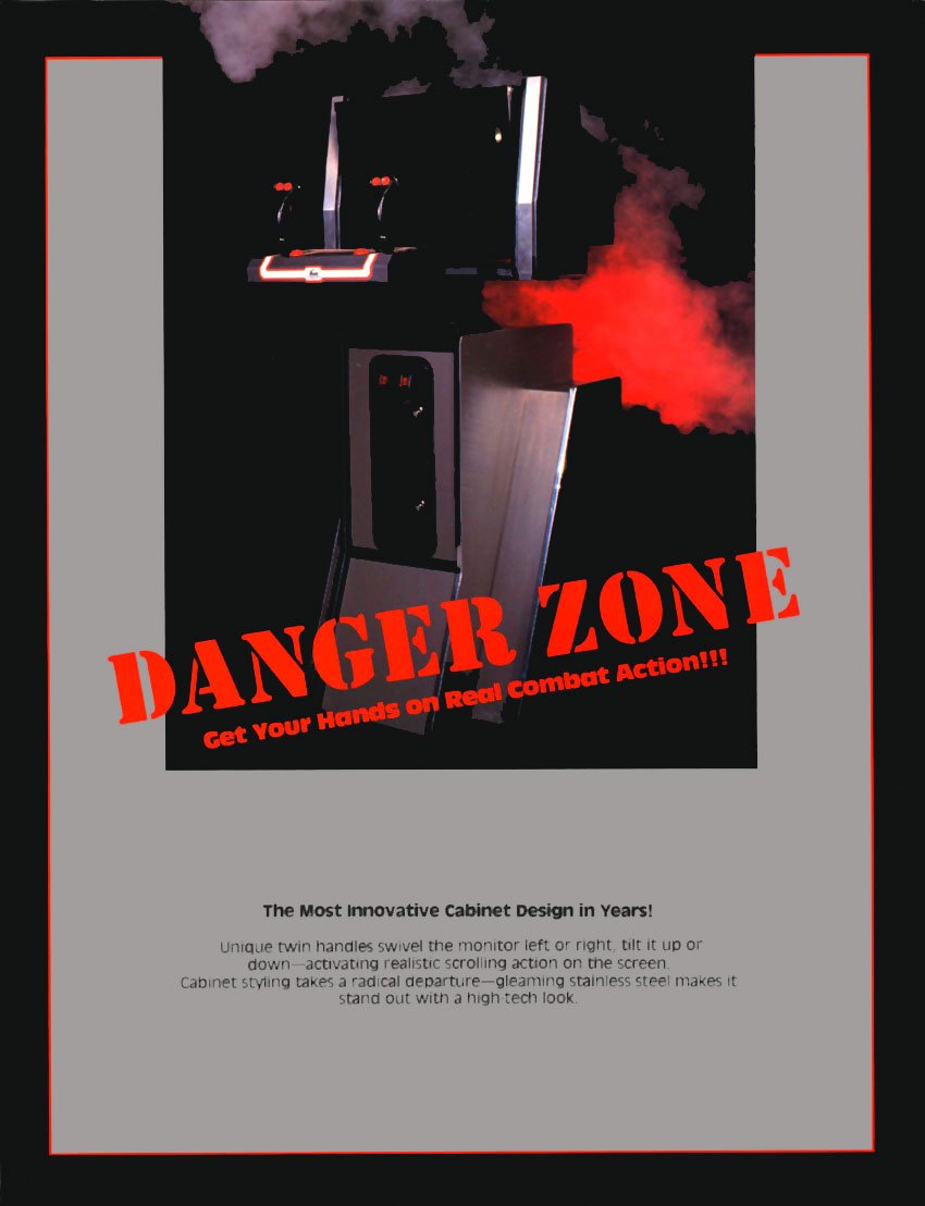Caratula de Danger Zone para M.A.M.E.