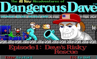 Pantallazo de Dangerous Dave's Risky Rescue para PC