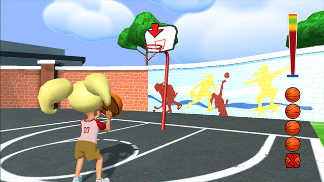 Pantallazo de Daring Game for Girls, The para Wii