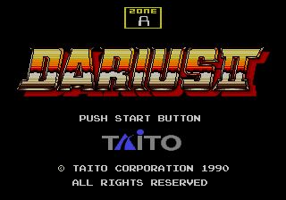 Pantallazo de Darius II (Japonés) para Sega Megadrive
