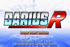 Pantallazo de Darius R (Japonés) para Game Boy Advance
