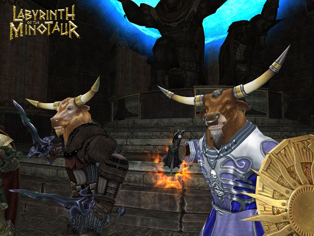 Pantallazo de Dark Age of Camelot : Labyrinth of the Minotaur para PC