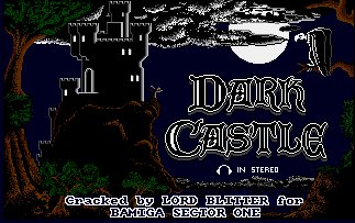 Pantallazo de Dark Castle para Amiga