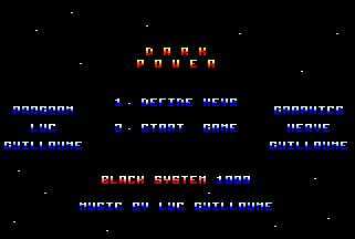 Pantallazo de Dark Power para Amstrad CPC