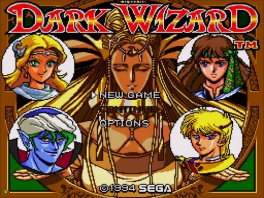 Pantallazo de Dark Wizard para Sega CD