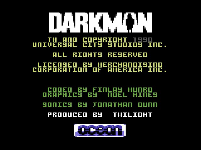 Pantallazo de Darkman para Commodore 64
