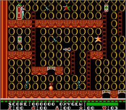 Pantallazo de Dash Galaxy in the Alien Asylum para Nintendo (NES)