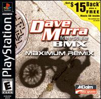 Caratula de Dave Mirra Freestyle BMX: Maximum Remix para PlayStation