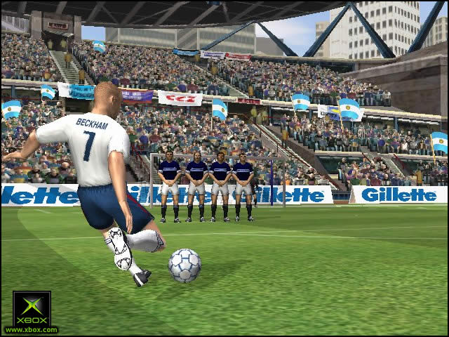 Pantallazo de David Beckham Soccer para Xbox